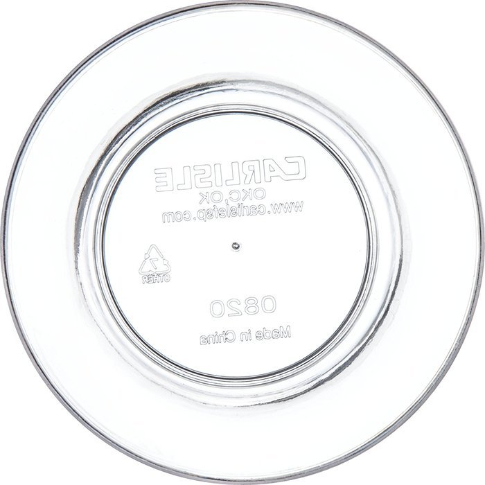 Carlisle (082007) Oyster Cups, Set of 144 (2-3/4-Ounce, SAN, Clear) N5