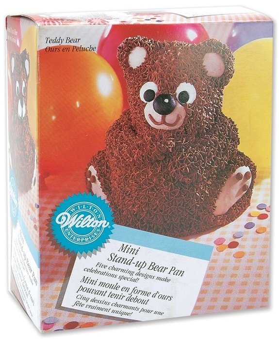 Brand New Stand-Up Mini Cake Pan Set-Bear 6.2""X5""X2.8"" Brand New