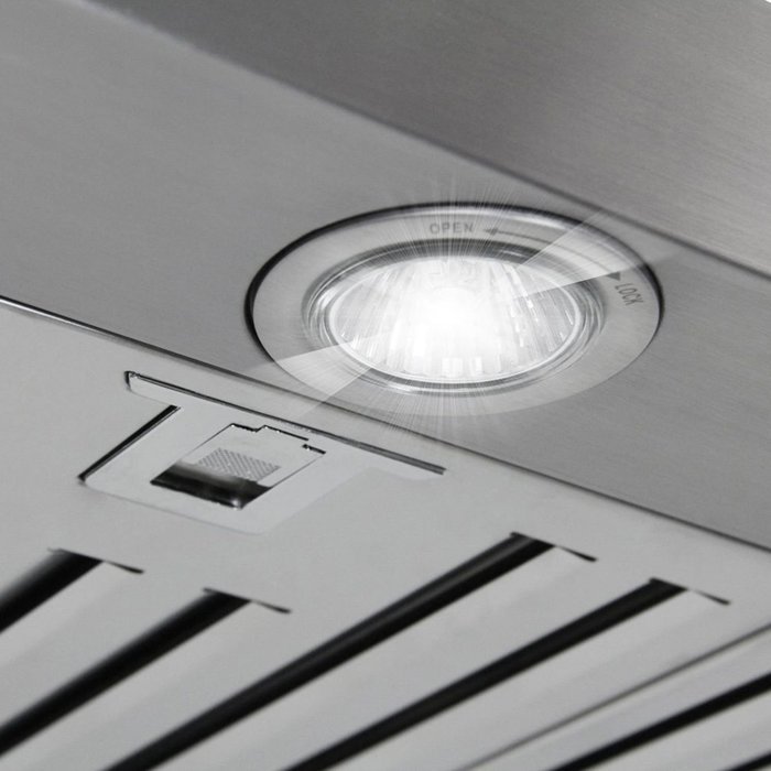 GOLDEN VANTAGE 36" Wall Mount Stainless Steel Range Hood With Remote GV-Z01-36 N2