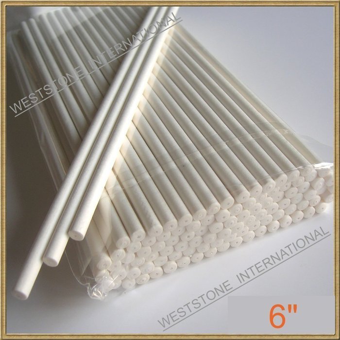 1000pcs 6" X 5/32" Lollipop Sticks for Cake Pops Lollipop Candy