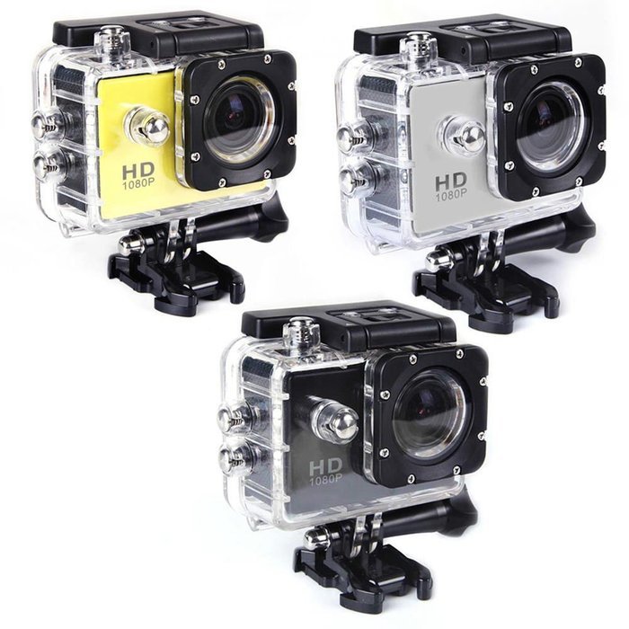 MeGoodo SJ4000 Novatek 1080P 30fps 12 Mega Pixels H.264 1.5-Inch 170&deg;Wide Angle Lens Waterproof Sports HD DV/CAR... N6