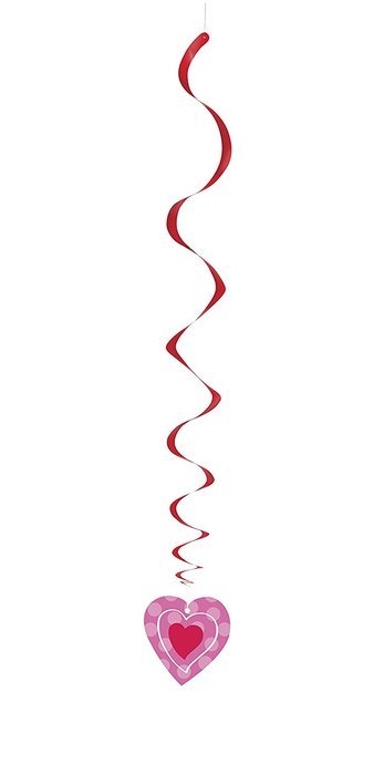 26" Hanging I Heart Valentine Decorations, 3ct N3