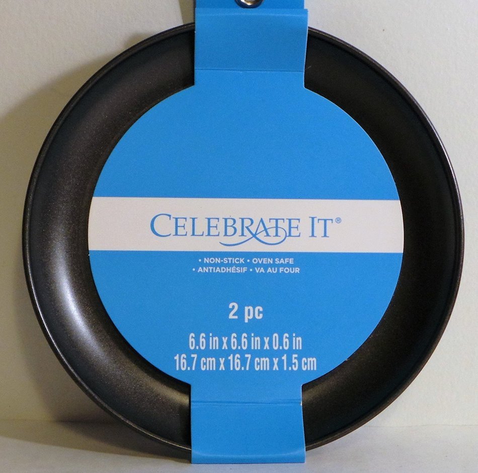 Celebrate It! 2 Piece Personal Pizza Pie Pans