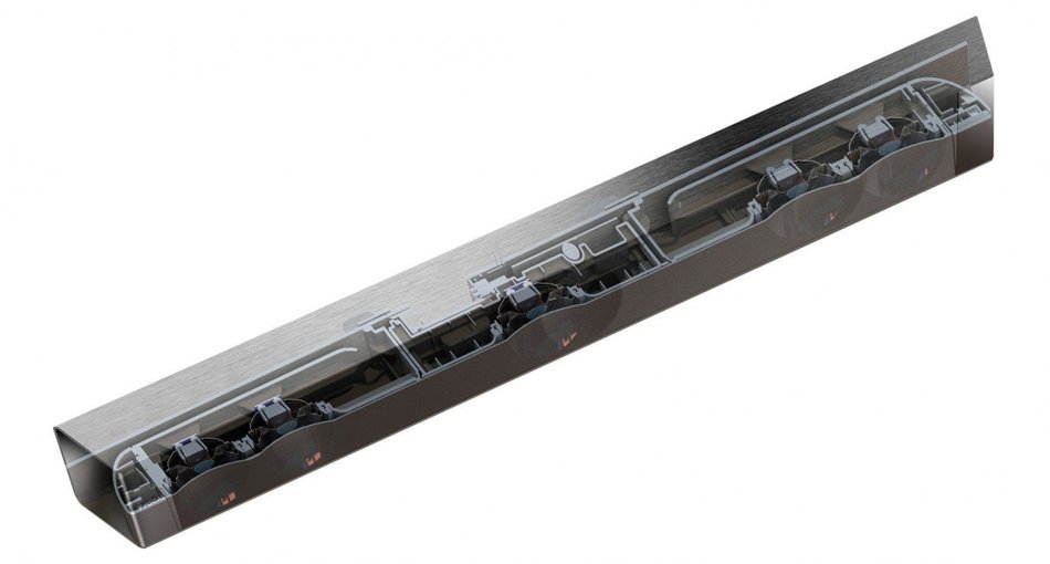 Focal Dimension 5.1 Soundbar Bundled with Focal Subwoofer & APT-X Bluetooth Receiver N4
