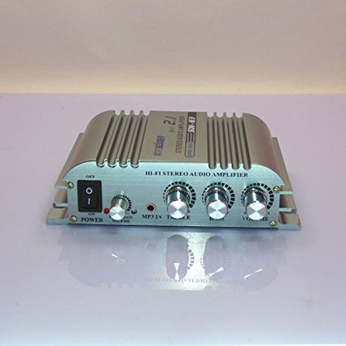 12v 2.1channel Subwoofer Hifi Stereo Car Home Audio Amplifier 300w N2