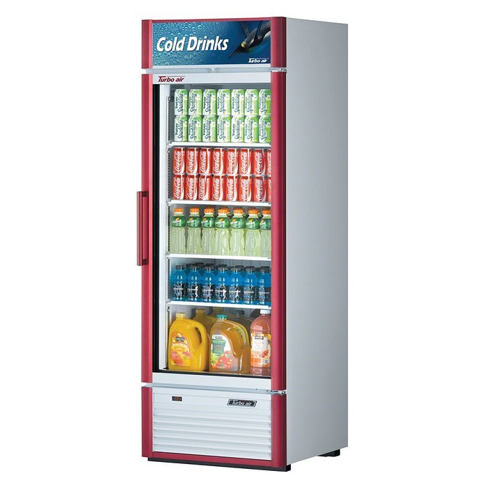 Turbo Air (TGM-23SDV) - 27" Glass Door Merchandiser - Super Deluxe Series