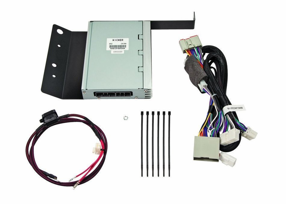 Kicker PMUSB12 Multi-Channel Amplifier and Powered Subwoofer Upgrade System for 2012-2014 Ford Mustang with Base... N3