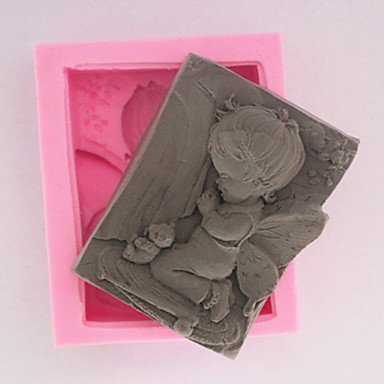 Y&XL&H Little Angel Silicone Soap Mold N3