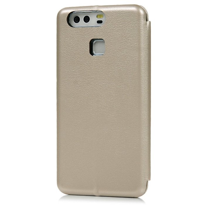 P9 Case,Huawei P9 Case - High Quality Wallet Magnetic Smart Close Premuim PU Leather Pure Color Slim Fit Soft... N3