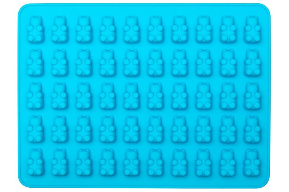Lucentee Gummy Bears Molds for Hard Candy & Chocolate Making- Silicone Soap and Ice Cube Trays- Party Buffet,... N4