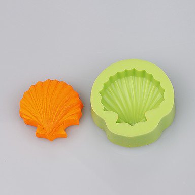 Y&XL&H Scallop Shells CupCake Decoration Silicone Fondant Mold Sugarcraft Tools Polymer Clay Chocolate Candy Soap... N3