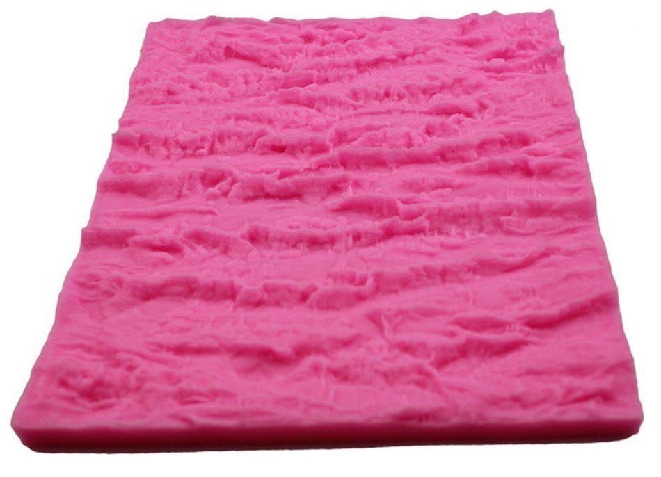 GogoForward Bark Pttern Design Food Grade Silicone Cake Mold Kitchen Tool