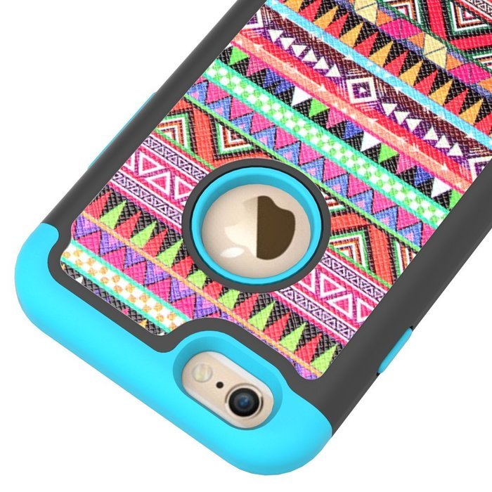 iPhone 6s Case, iPhone 6 Case, [4.7 Inch] by HLCT, Soft Interior Silicone Bumper & Hard Shell Solid PC Back, Shock-Absorption... N8