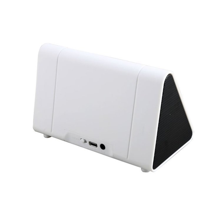 Wireless sensor speaker Inductance speakers [White]
