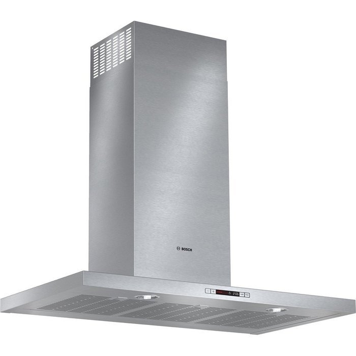 Bosch 500 Series HCB56651UC 36" Box Canopy Chimney Hood with 600 CFM Centrifugal Integrated Blower in Stainless...