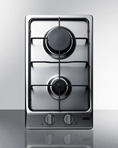 Summit Appliance 11.5'' Gas Cooktop with 2 Burners