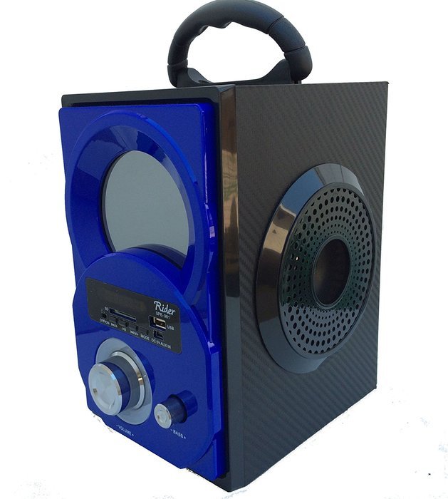 Rider Portable SD/USB Digital Speaker Multimedia Music Boombox Player-891R N3