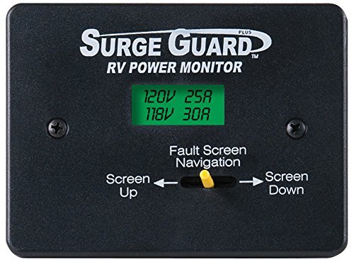 Technology Research (40300) Remote Power Monitor LCD Display with 50' Cord