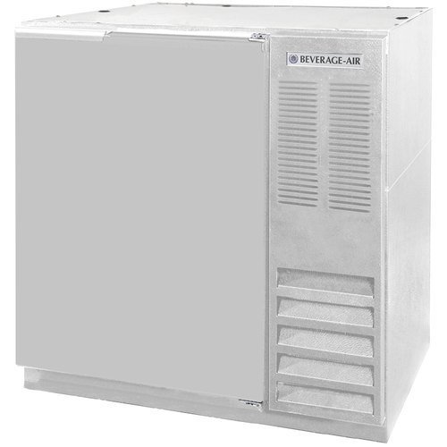 Beverage-Air BB36F-1-S 36" Food-Rated Stainless Steel Back Bar Refrigerator with