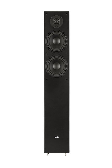 Elac FS77-BLK Floorstanding Speaker - Black