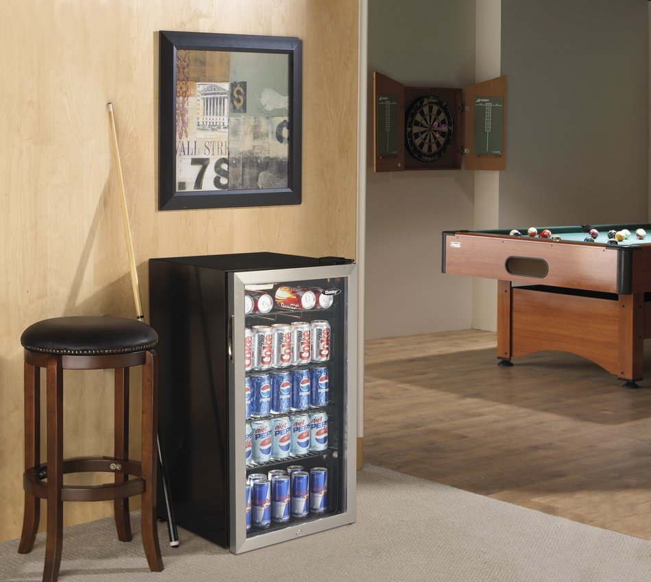 Danby 120 Can Beverage Center, Stainless Steel DBC120BLS N5