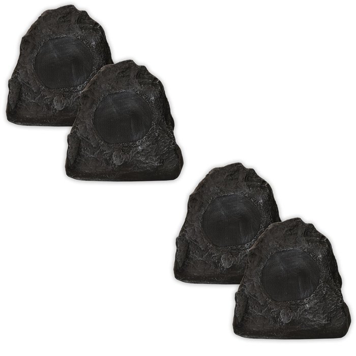 Acoustic Audio G4RS Granite Rock Speakers 2 Pair Pack Outdoor Weatherproof