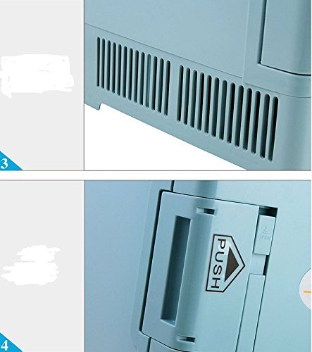 RUIRUI-15L small refrigerator, dual-use, car refrigerator, wine cooler, electronic hot box