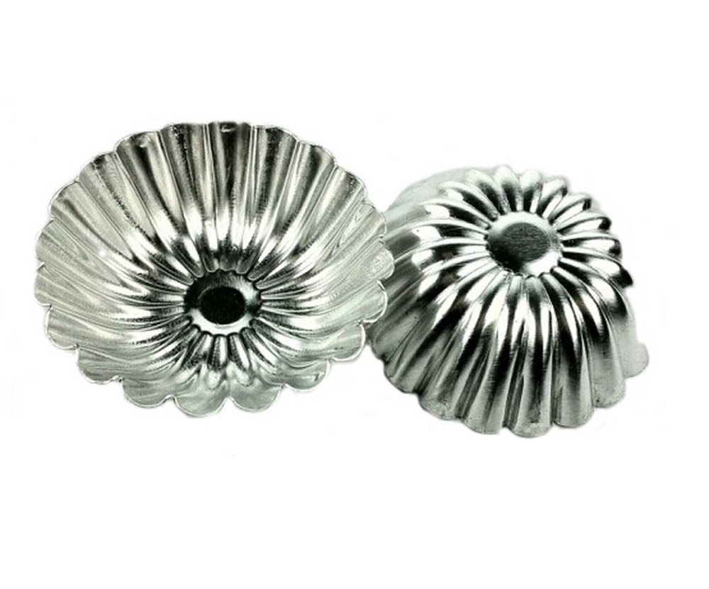 Tegg Egg Tart Mold 20PCS Aluminium Egg Tart Cupcake Cake Cookie Lined Mould Baking Tools