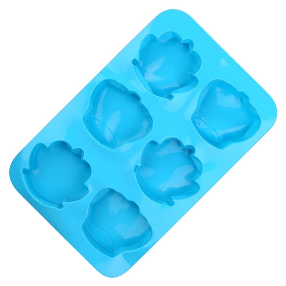 Crystallove Novelty Silicone Cake Mold Muffin Pudding Jelly Bakeware ...