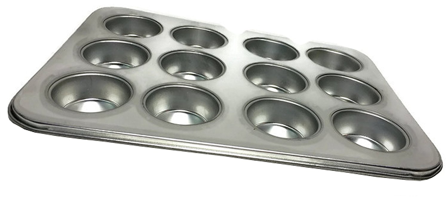 HusMait 24 Cup Mini-Muffin Pan - 11" X 14" Pan With Premium US-Made Non Stick Coating, PFAS-Free, For Kitchen Baking Mini Cupcakes, Brownies, Small Muffins, And Tarts
