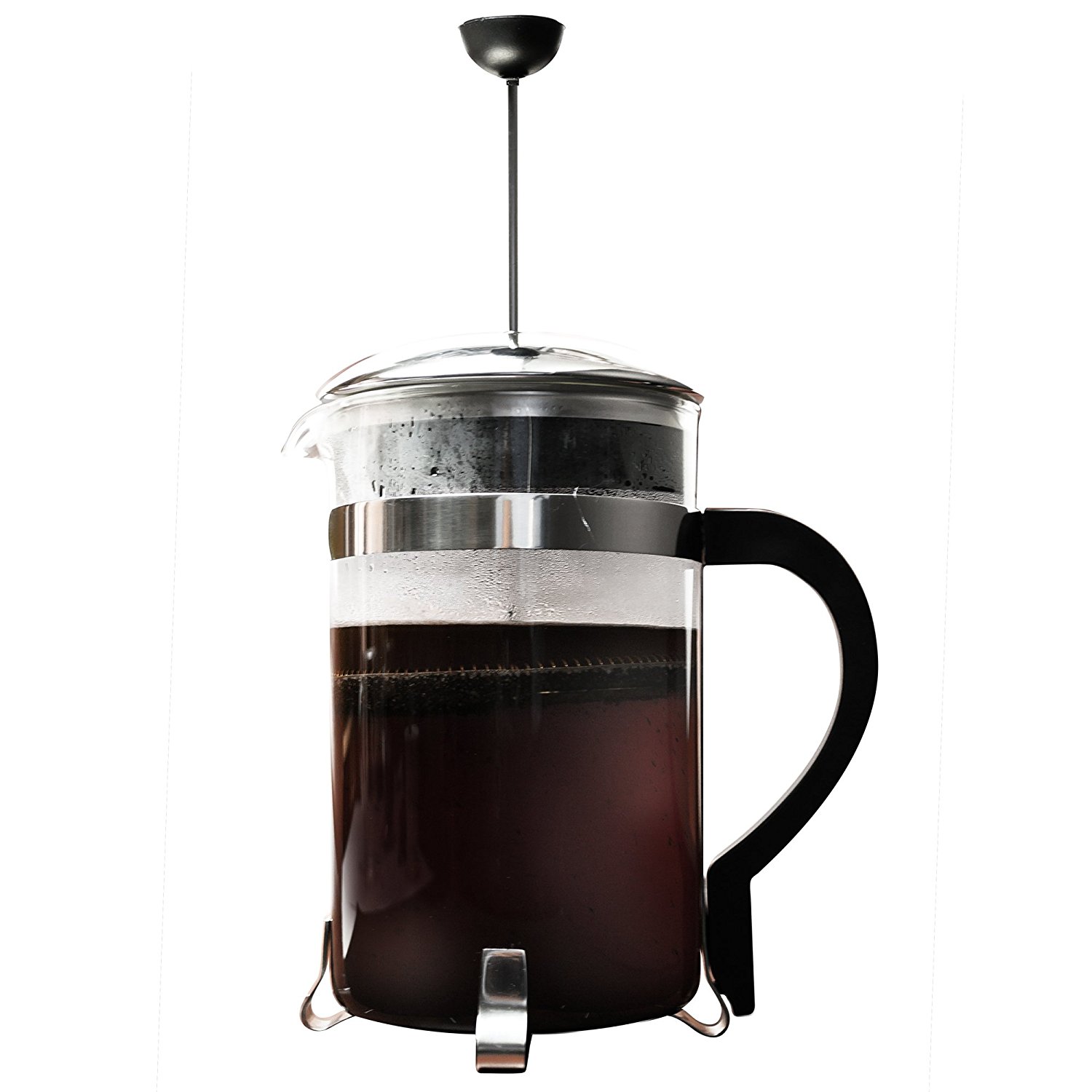 Primula 4-Cup Classic Coffee Press – Borosilicate Glass and Stainless ...