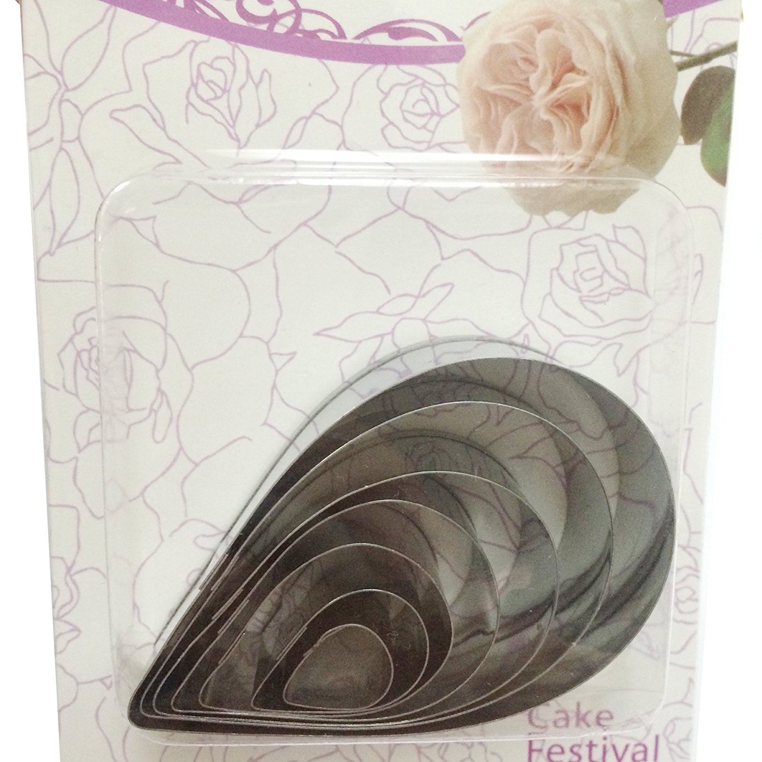 Cake Decorating Gumpaste Flowers Austin Rose Cutter Set Fondant Decor cake-decorating-gumpaste-flowers-austin-rose-cutter-set-fondant-decor