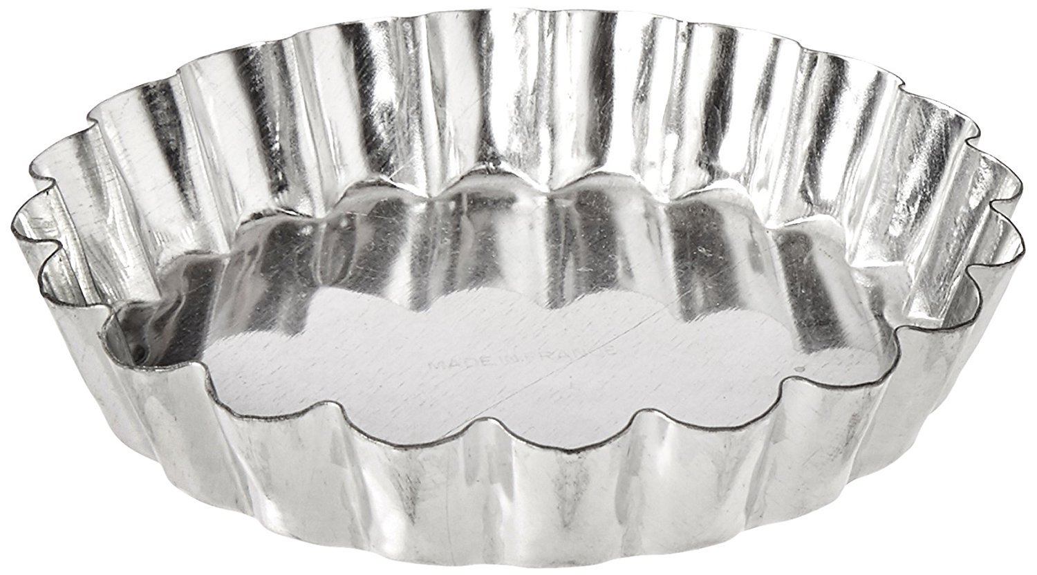 SCI Scandicrafts Fluted Tart/Quiche Mold, Fixed Bottom 4-5/8-inch ...