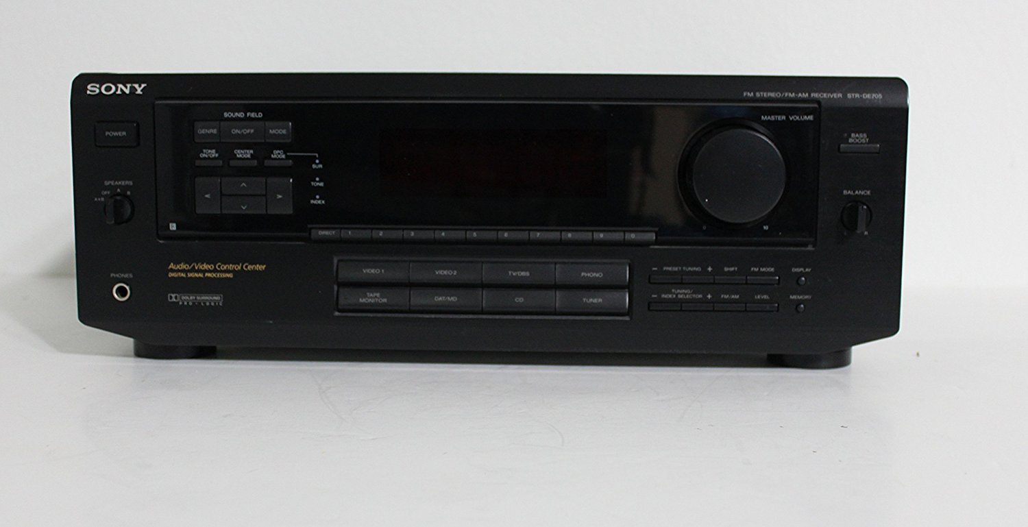 Sony STR-DE705 FM Stereo FM-AM Stereo Receiver free image download