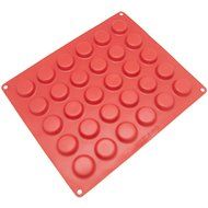 Freshware CB-650 Silicone 6-Cavity Round Chocolate Truffle, Candy and Gummy Mold, Pack of 4 N9