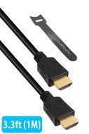 HomeSpot Mini HDMI Adapter Converter, Gold Plated Mini HDMI to HDMI Male to Female Adapter for Raspberry Pi 3... N10