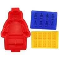Silicone Minifigure Cake Pan, Bricks Mold and Minifigure Mold or Ice Tray N2