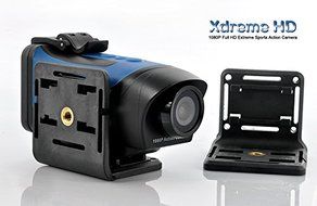 Full HD Extreme Sports Action Camera &quot;Xtreme HD&quot; - 1080p, Waterproof, Automatic Image Orientation