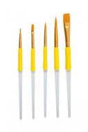 Knights Bridge Global PME Craft Brushes for Food Decoration, Set of 5