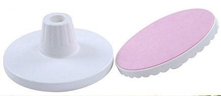 Cake Decorating Turntable Rotating Revolving Kitchen Display Inclinable Stand 24cm N8