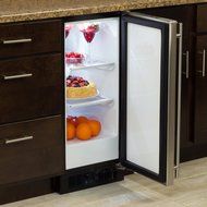 Marvel ML15BCG1RS Beverage Center, Glass Door, Right Hinge, 15-Inch, Stainless Steel N2