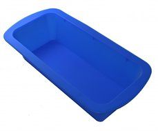 Tifan Silicone Cake Loaf Pan Rectangular Silicone Cake Mould Blue N3
