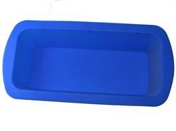 Tifan Silicone Cake Loaf Pan Rectangular Silicone Cake Mould Blue N4