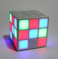 BN POWER Cube Bluetooth Speaker Portable LED RGB Light Deep Bass Bluetooth 4.0 Wireless Speakers