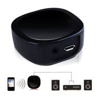 TurnRaise EP-B3501 Mini Wireless Bluetooth 4.1 Audio Music Receiver Adapter w/ Aux Out for Car Home Stereo Speaker
