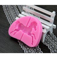 Generic DIY Sugarcraft Chocolate Cake Decorating Mould Carousel Horse Mold N5