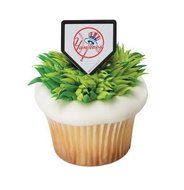 MLB New York Yankees Cupcake Rings - 24 ct