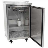 EdgeStar Triple Faucet Commercial Direct Draw with Dispense Components - Stainless Steel N4