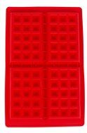 Internet&#039;s Best Silicone Mini Ice Cube Tray | Waffle Ice Mold | Candy Cake Chocolate Mold | Red N2