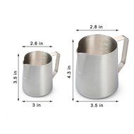 Amfocus French Coffee Press Espresso Maker, Stainless Steel Cafetiere, 350ml N19